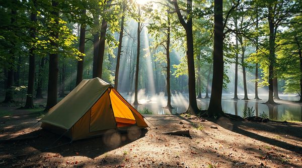 Éveillez vos sens : camping nature dans les Landes